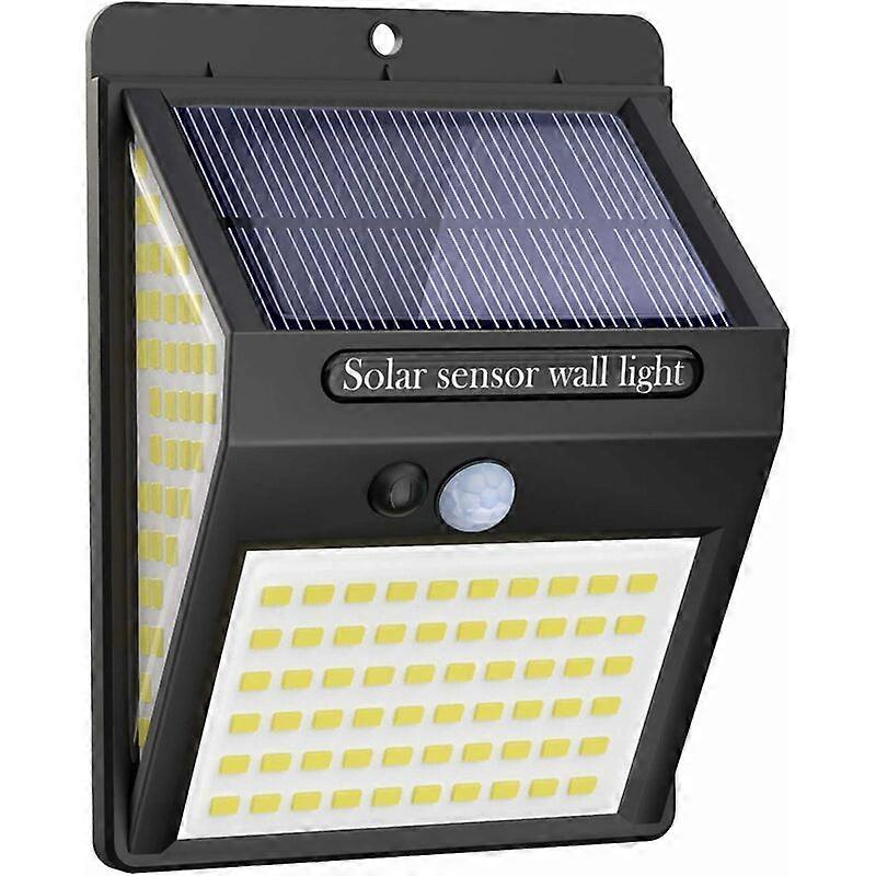 3 Lighting Modes 140 LED Solar Outdoor Security Lights