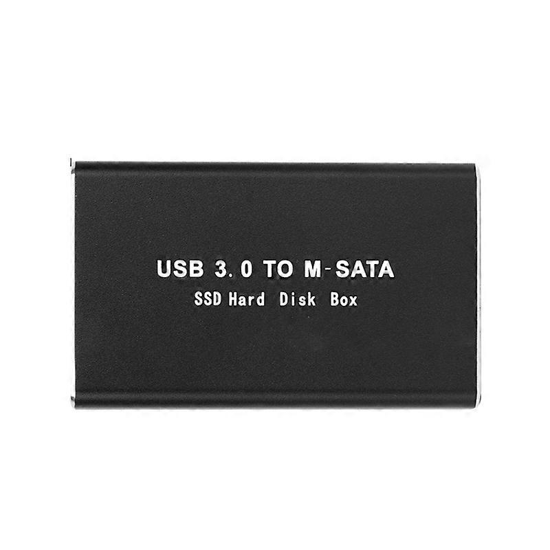 USB3.0 mSata Solid Drive Case-Box aluminium-legering ekstern harddisk kabinett