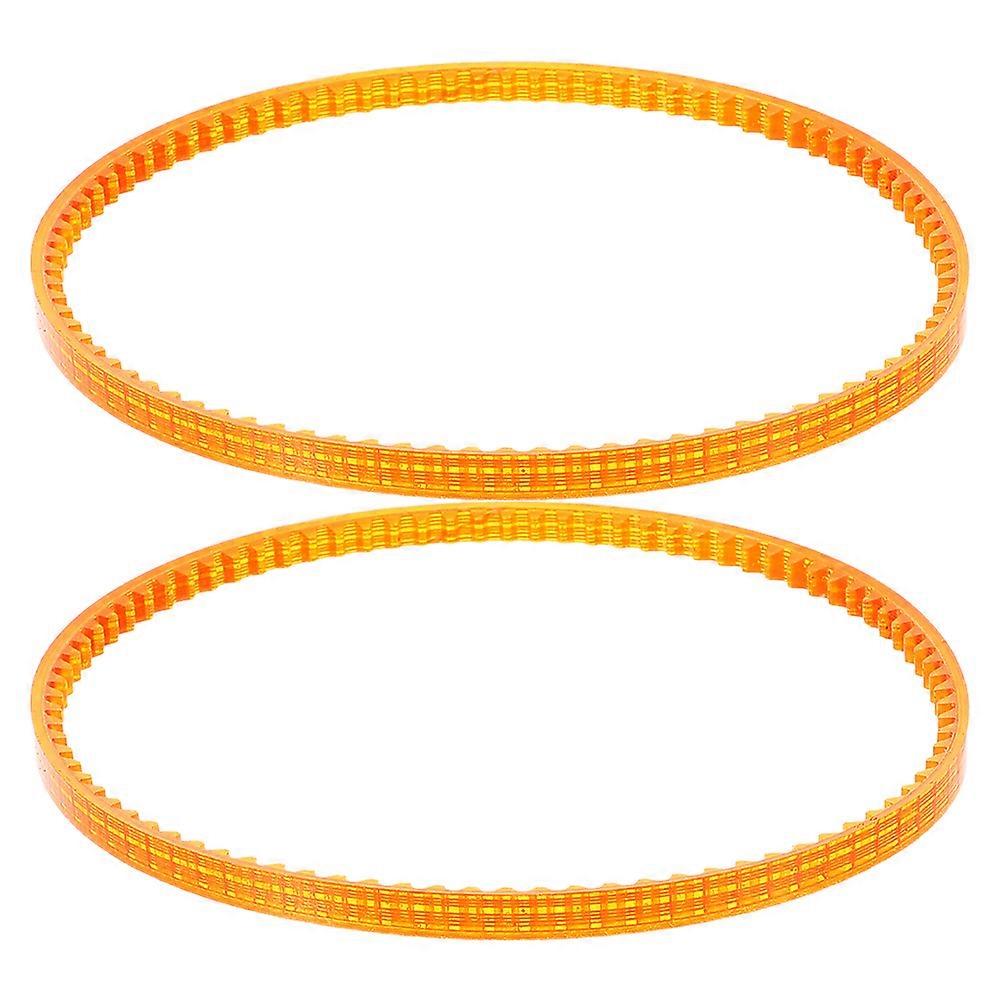 2pcs Marshmallow Machine Belts Small Cotton Candy Maker Belts Home Reusable Belts