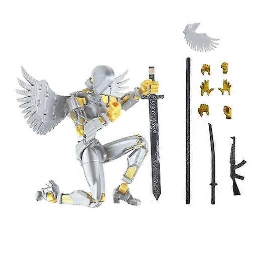 Doll,Action Figure Action Figure Printed Movable 13 Articulated Robot Dummy Action Figures Valentines Gifts For Him