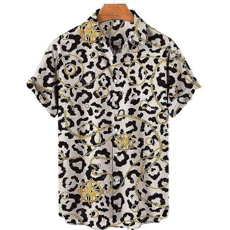 Schlichtes lässiges Gothic-Mode-bedrucktes Hemd