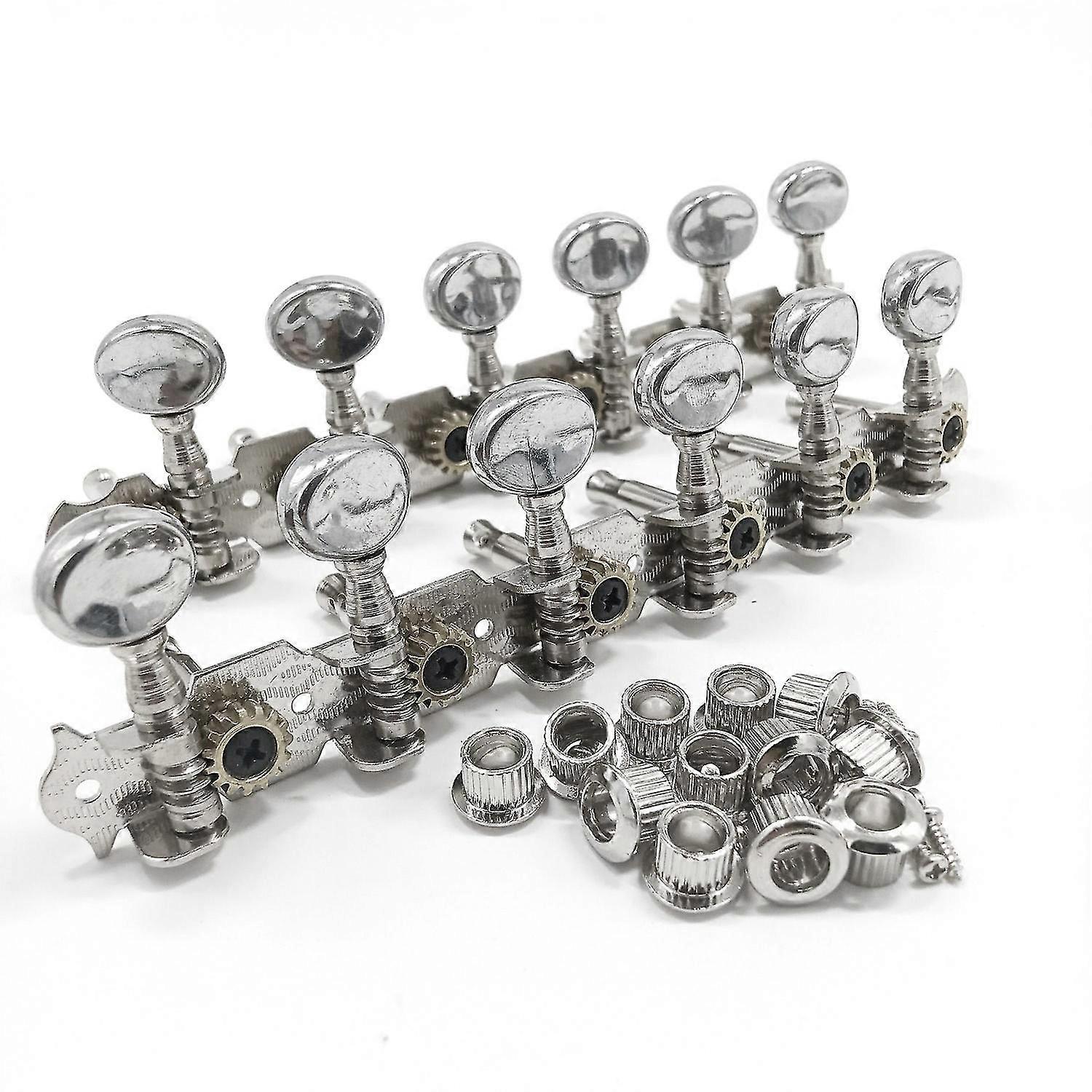 6l 6r Tuning Pegs Tuners Machine Heads String Tuning Pegs For 12 String Acoustic Guitar Accessory P