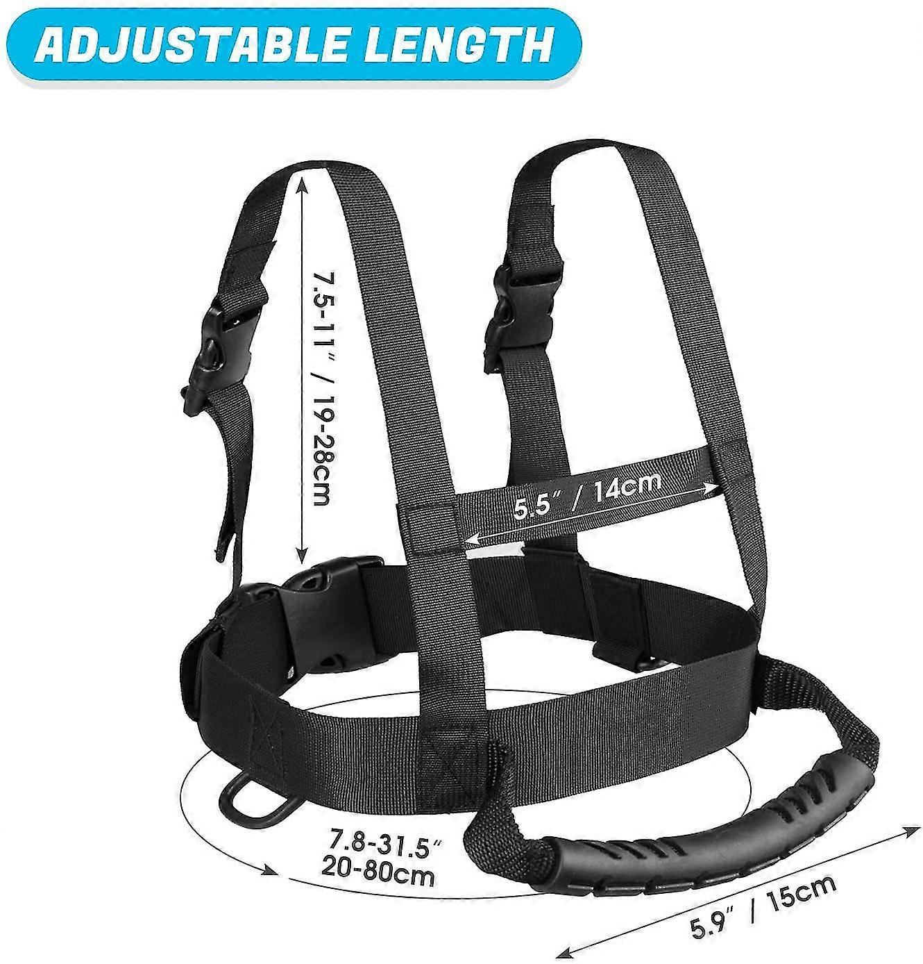 Kids Ski And Snowboard Training Harness With Removable Leash, Metal ...