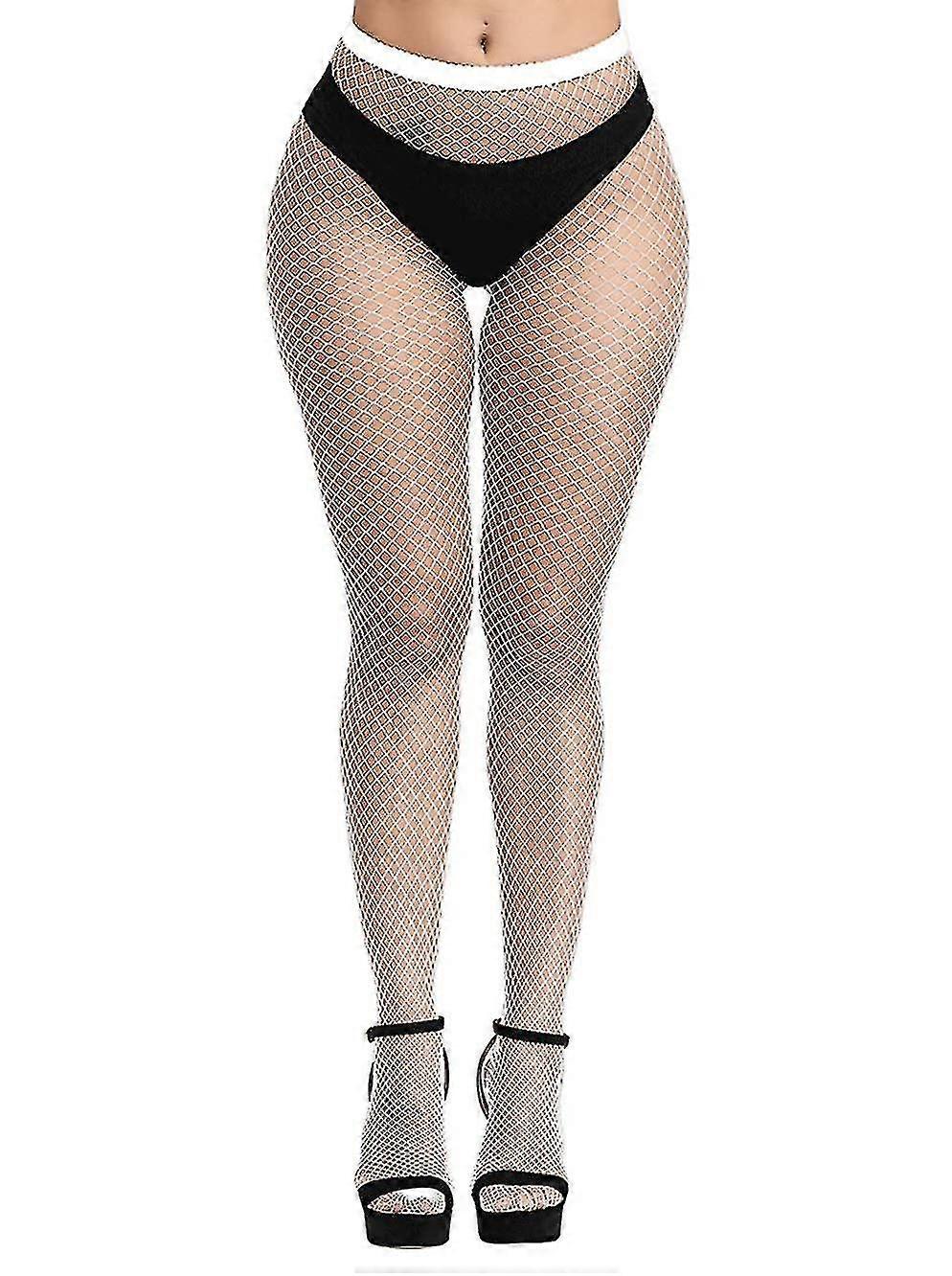 Collants filet de pêche pour femmes Bas Collants noir Filet à poissons