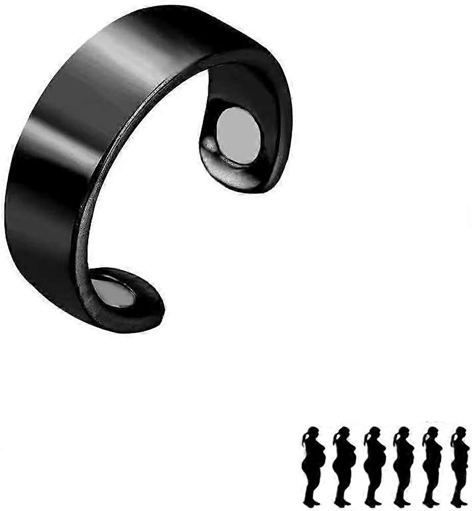 خاتم مغناطيسي للتخلص من السموم للنساء ، خاتم مغناطيسي للتخلص من السموم سحر خاتم مغناطيسي للتخلص من السموم خاتم ذهبي للنساء مجوهرات عصرية