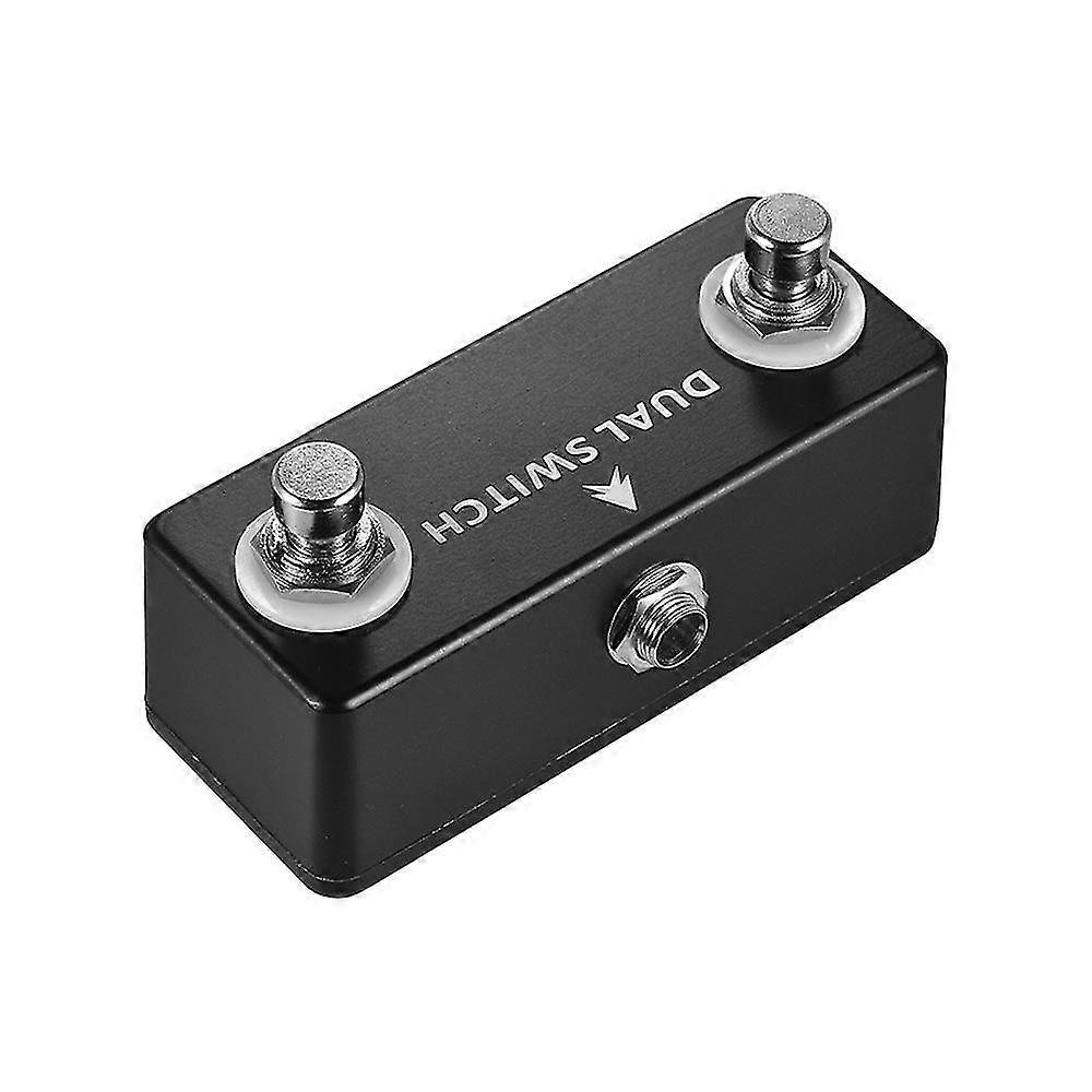 Mosky Dual Momentary Footswitch Elektrisk Gitarr Effekter Pedal