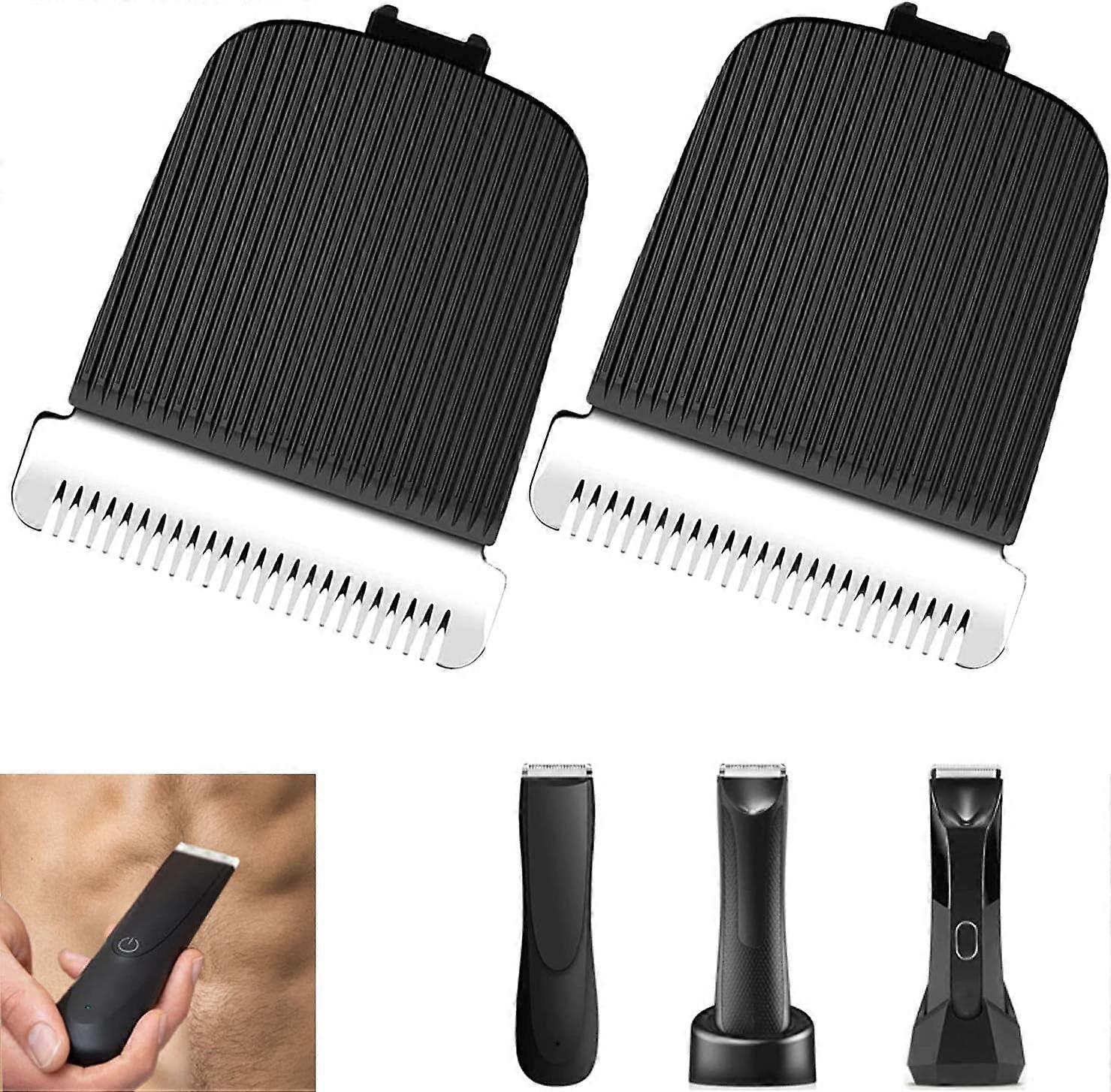 Replacement Blades for Manscaped Razor - Compatible with Manscape Blade (2 Pcs)