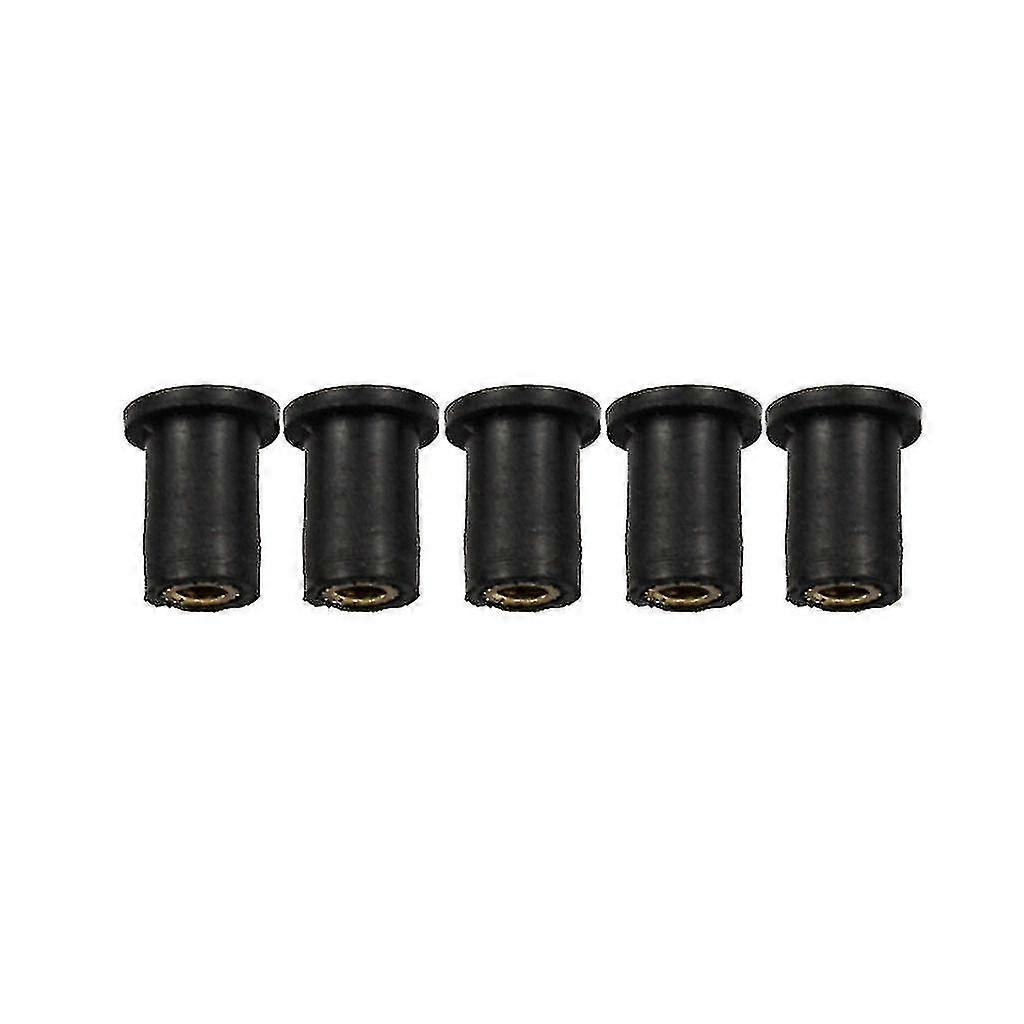 10pcs/set βίδες κουκουβάγιας μοτοσυκλετών Μ4/m5/m6 λαστιχένιο καλά καρύδι