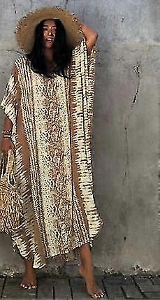 Bikini Snake Print Self Tie Gürtel Frauen Sommer Tunika Plus Size Beachwear Bademode