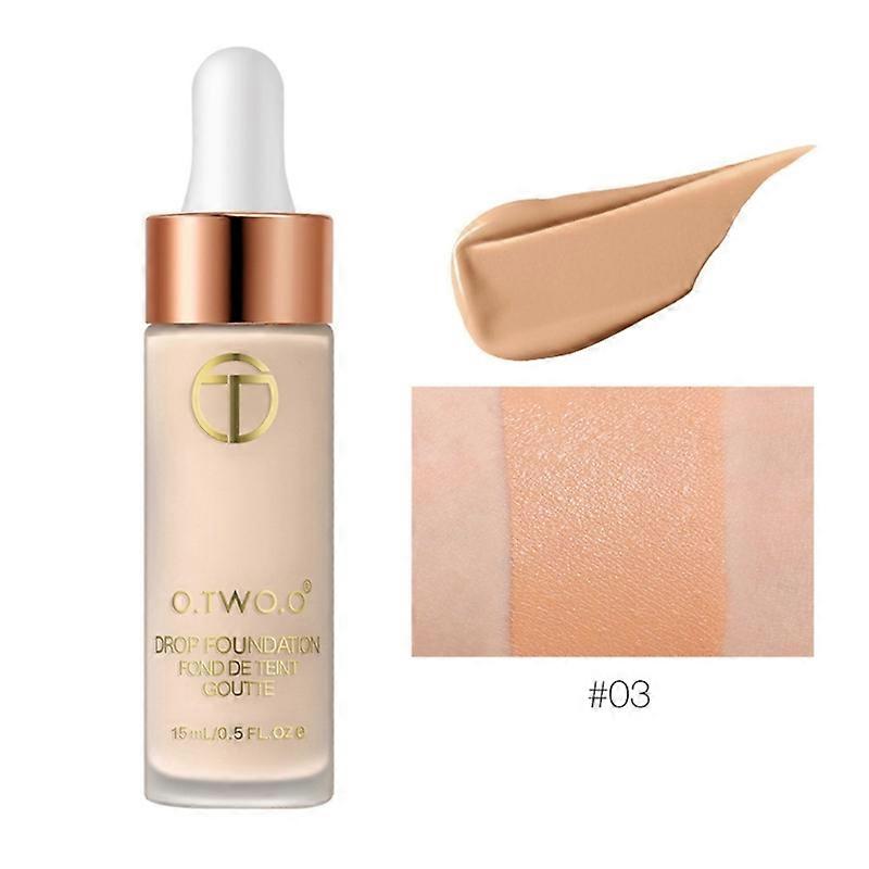 Matt flytande foundation- kräm mjuk matt lång slitage oljefri concealer