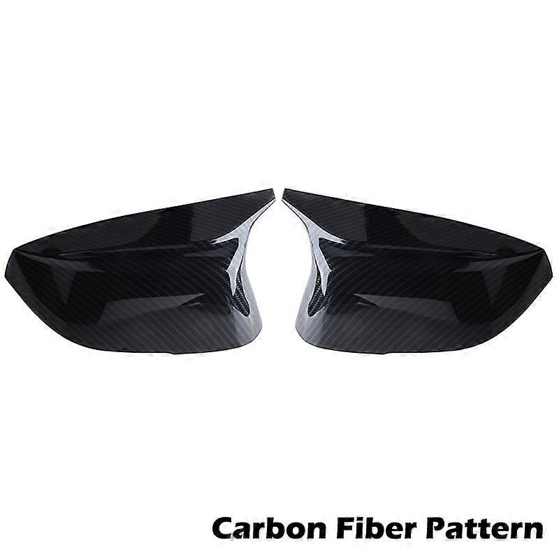 Rhyming Rearview Mirror Cover Side Mirror Caps Horn Style Fit For Fit For Infiniti QX30 Q50S Q50 Q60 Q70 2014 - 2021