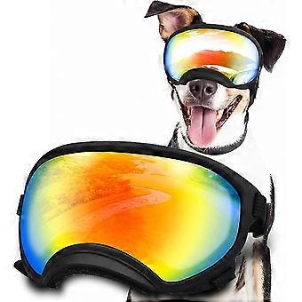 Dog Goggles With Adjustable Strap, Uv Protection Windproof And Dustproof Dog Sunglasses For Large And Medium Breed
