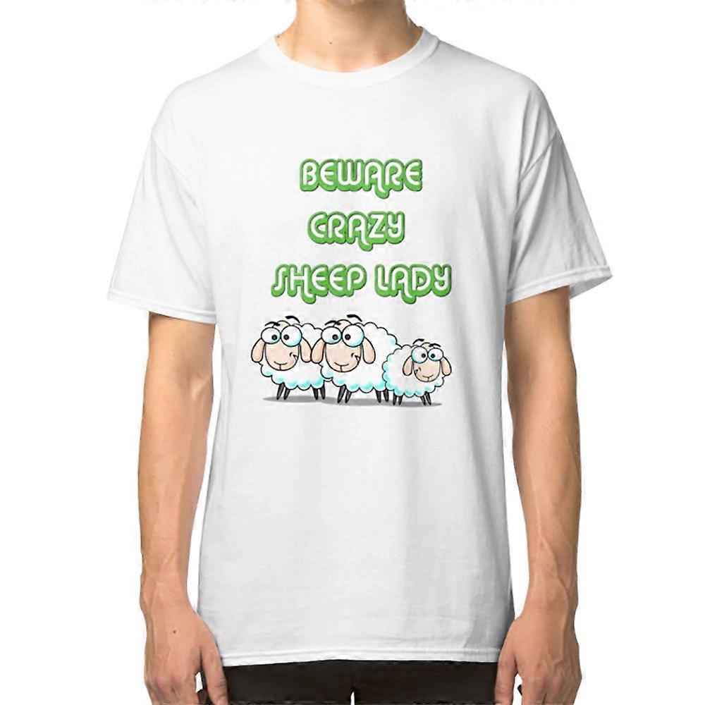 Crazy Sheep Lady T-shirt