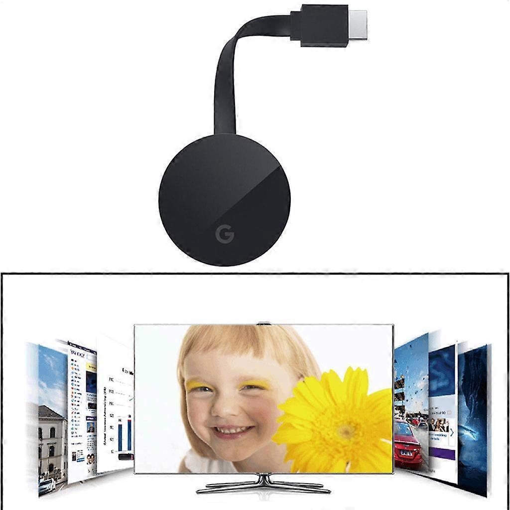 4K langaton HDMI-näyttö, .4G WiFi Dongle langaton, Android / iOS / Windows / Mac HDTV / monitori / projektori, tuki Miracast / DLNA / Airplay