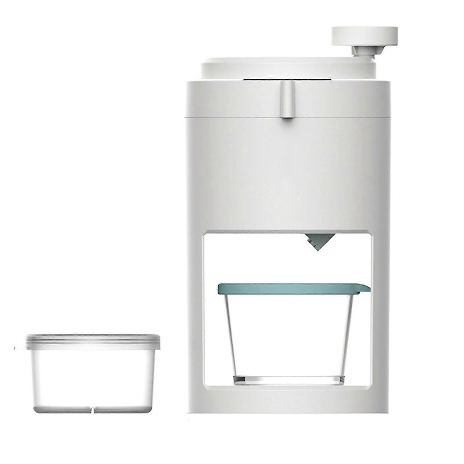 מכונת קרח מגולחת ידנית מכונת חרוט שלג מכונת גילוח שלג בית מגרסת קרח ידנית קטנה