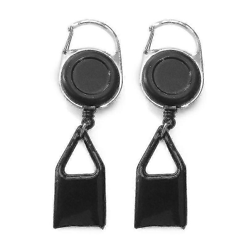 2pcs Portable Leash Keychain With Cover Wear Ant