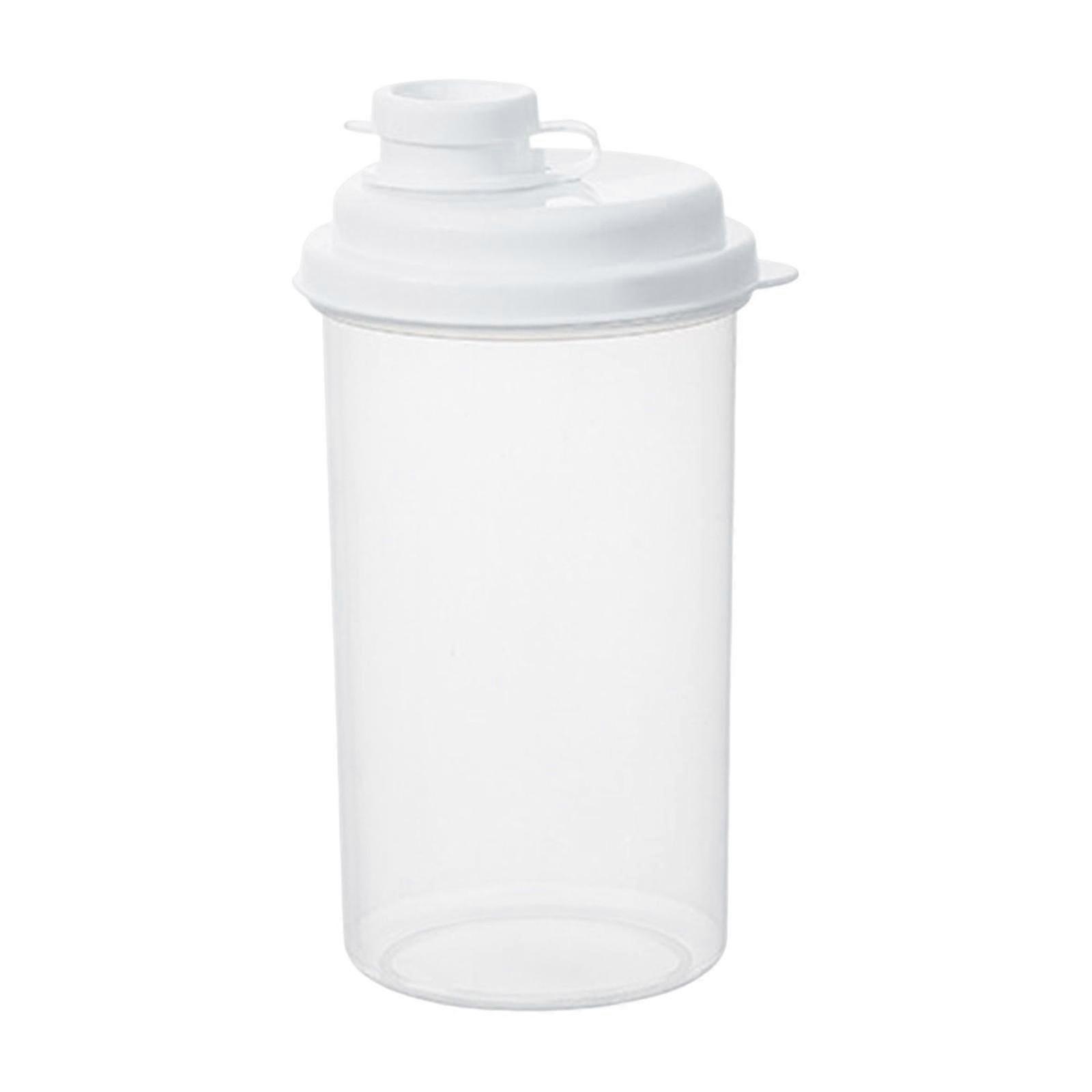 Transparent Drink Cup W/ Lid Container Pp Storage For Tea Coffee Smoothie