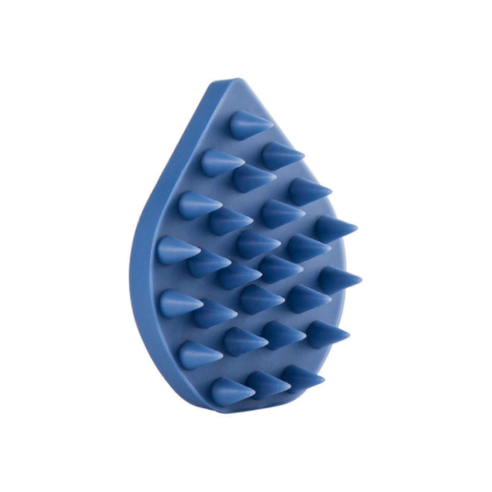Shampoo Drops Shape Scalp Brush Multifunctional Wet Dry Shampoo Comb For Bathroom