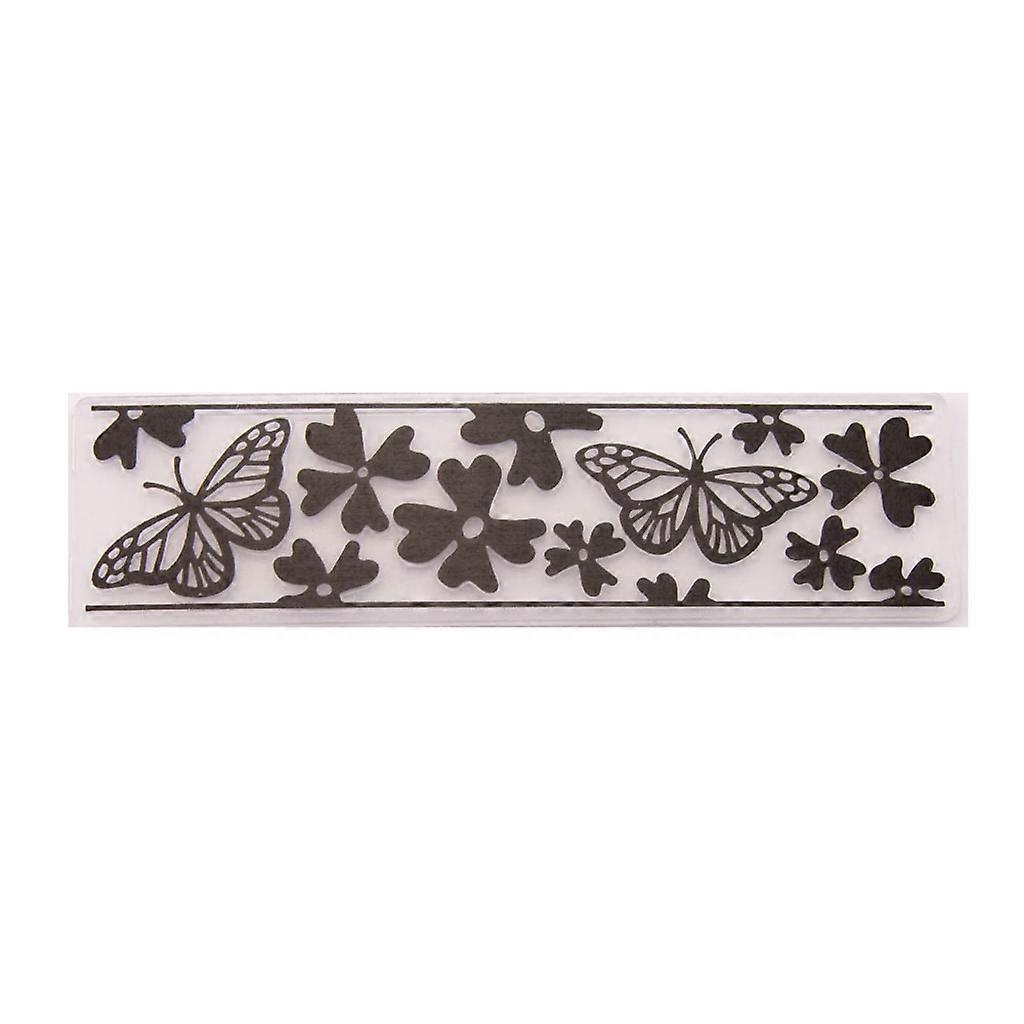 for Butterfly Flower Plastic Embossing Folder DIY Craft Template Mold Scrapbook