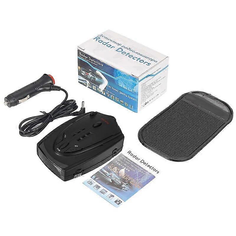 525 Radar Car Radar Detector English Russian Anti Radar Detector Vehicle V7 Speed Alarm Systems & Security Radar Detectors