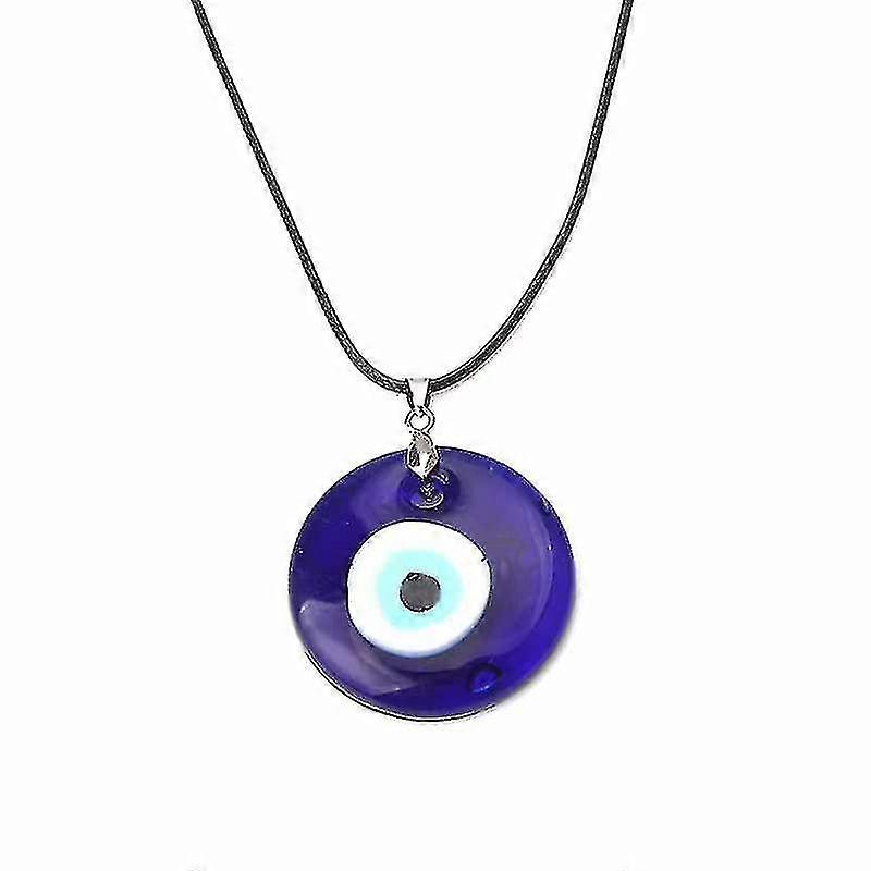Colgante de cristal Blue Devil's Eye Glass
