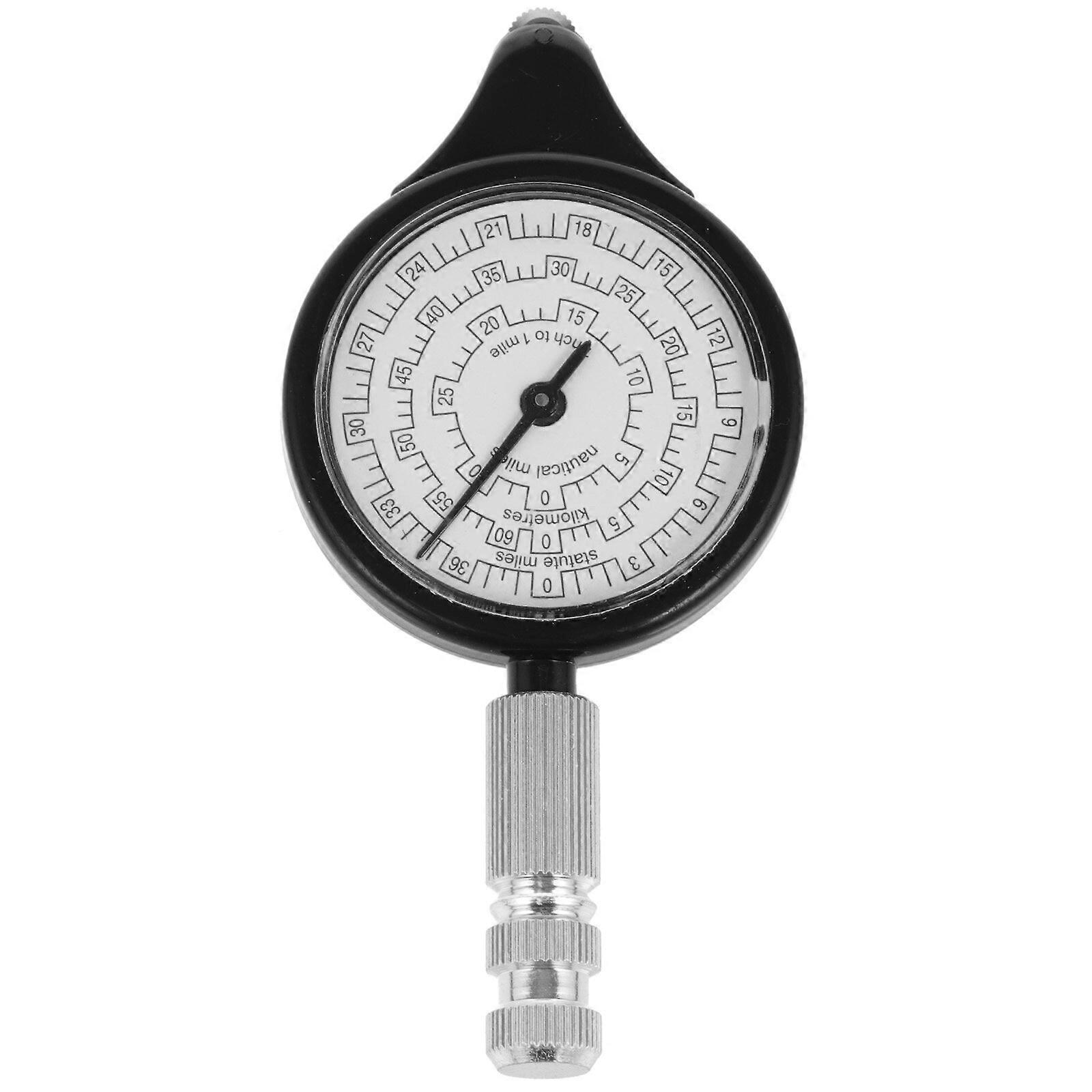 Map Distance Measuring Tool Map Measuring Gauge Map Meter Tool Camping Map Gauge