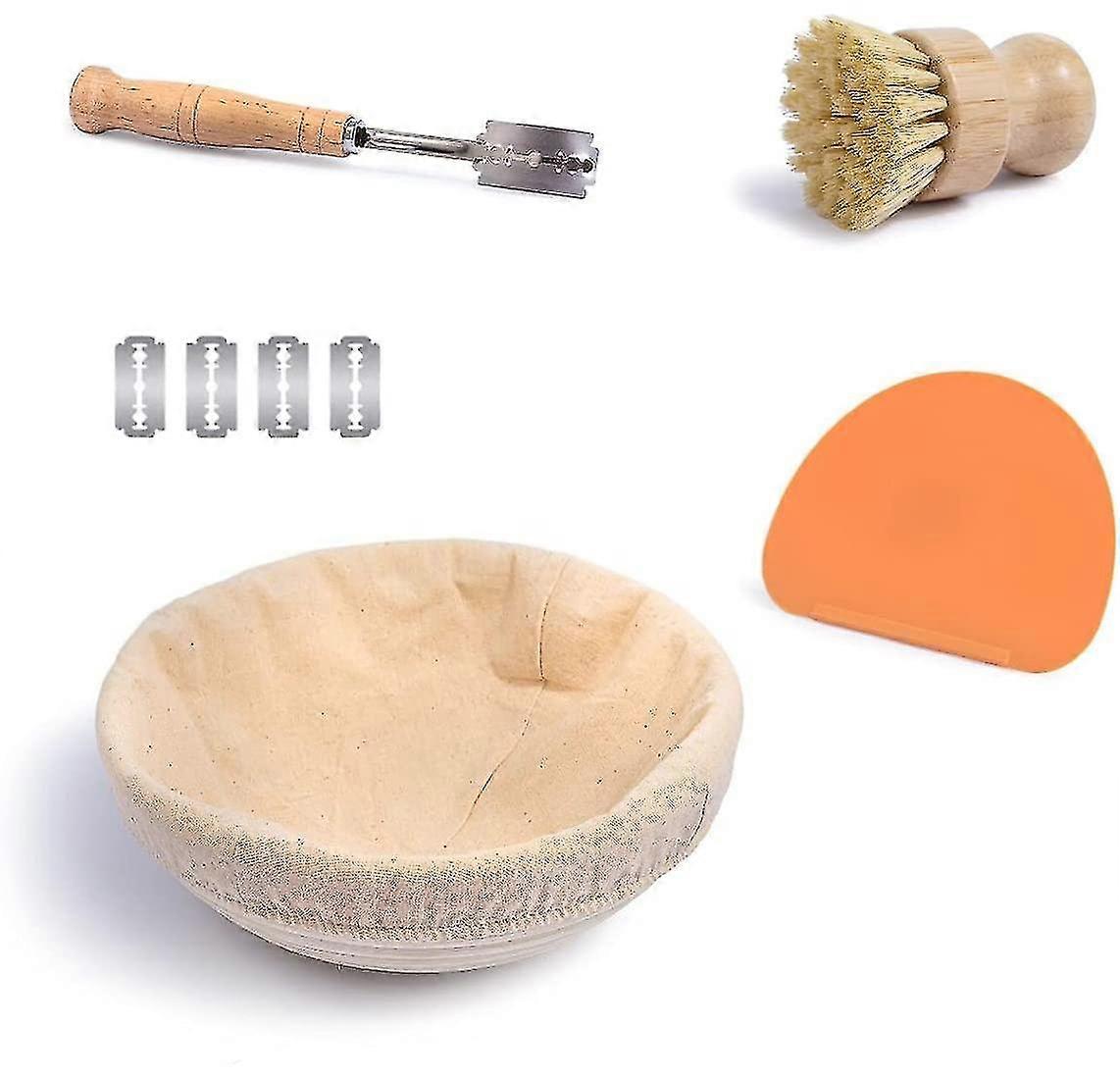 1pcs Bread Proofing Basket Set (round), Sourdough Baking, Baker Gift, Baking Tools And Supplies