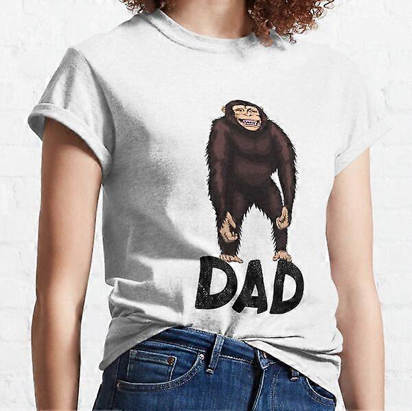 Monkey Dad Chimpanzee T-shirt classique-RK28967
