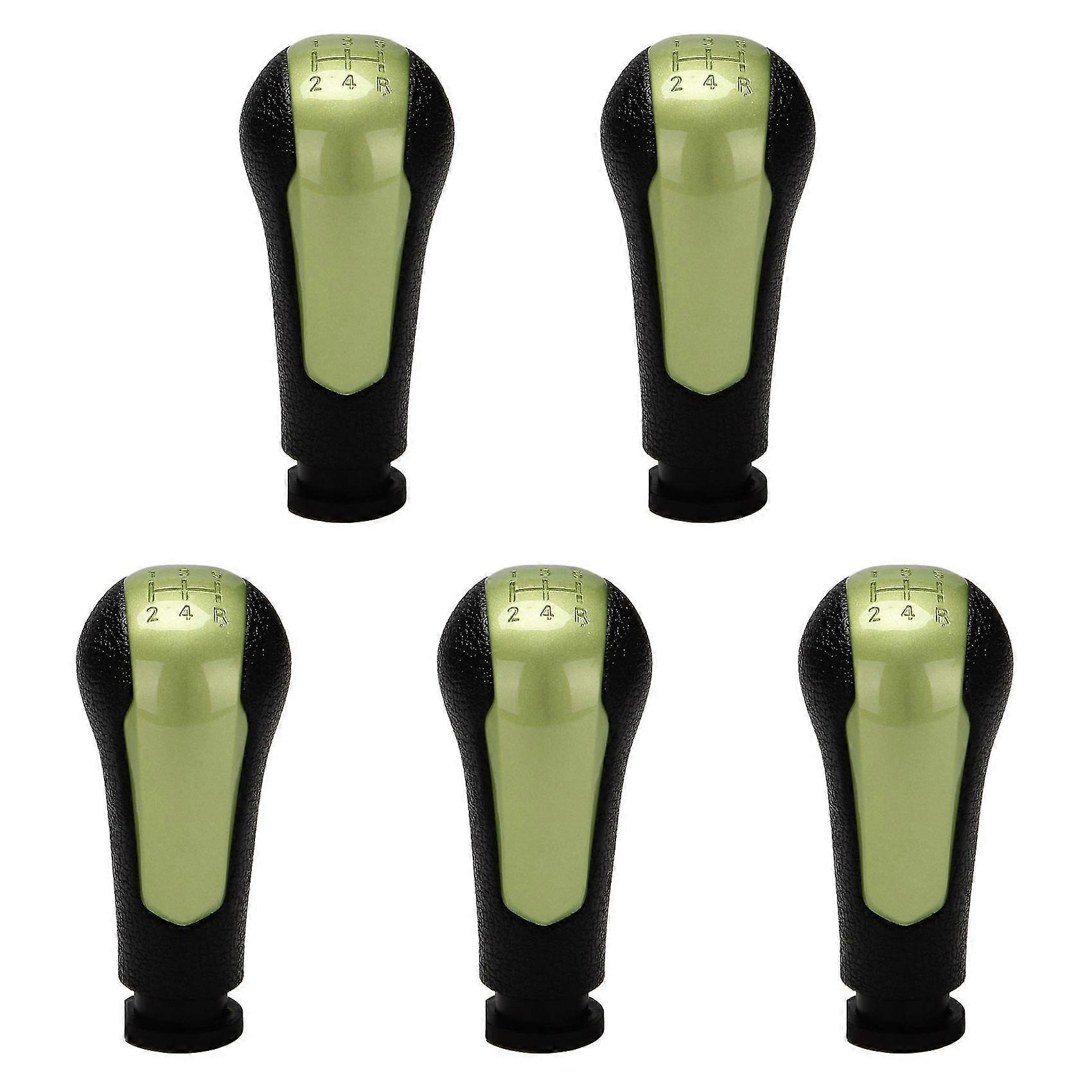 5x 5 Speed Car Shift Konb Gaiter Shifter Knob For Spark 2011-2016