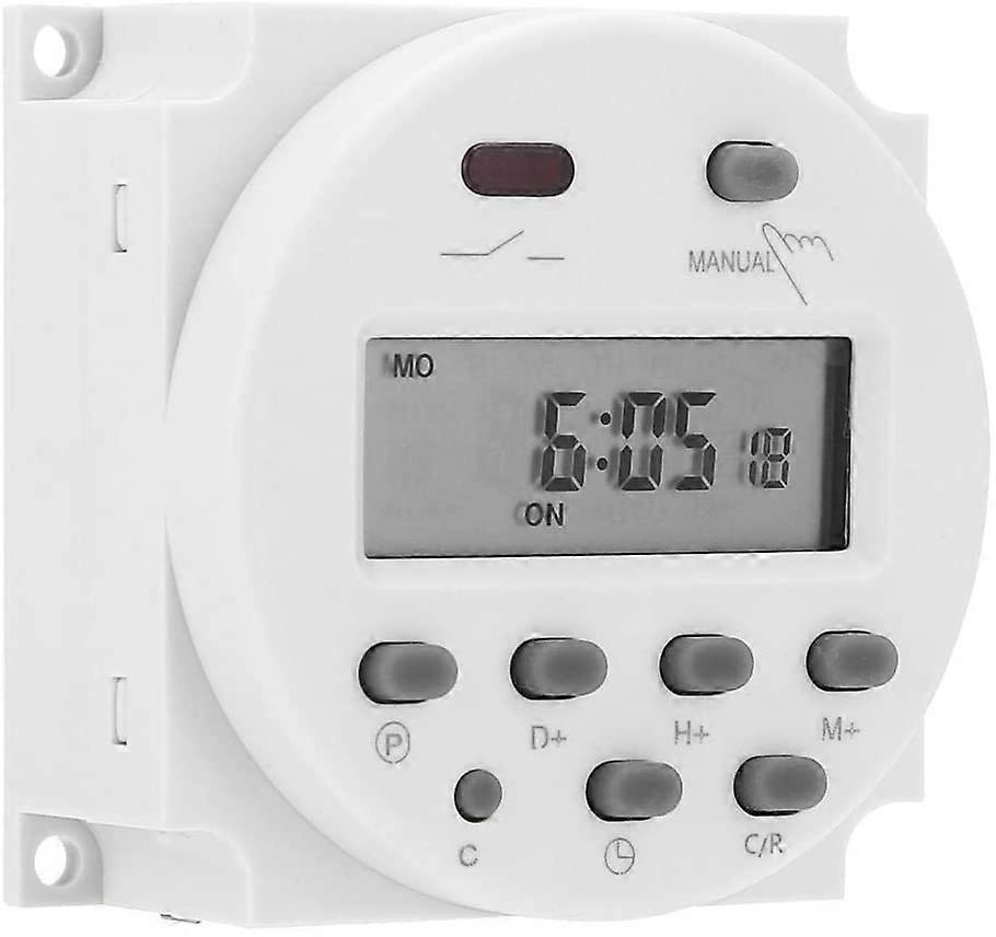 2023 - CN101A DC12V LCD Digital Timeswitch Microcomputer Control Power Timer Relay Switch 220V-240/50-60Hz