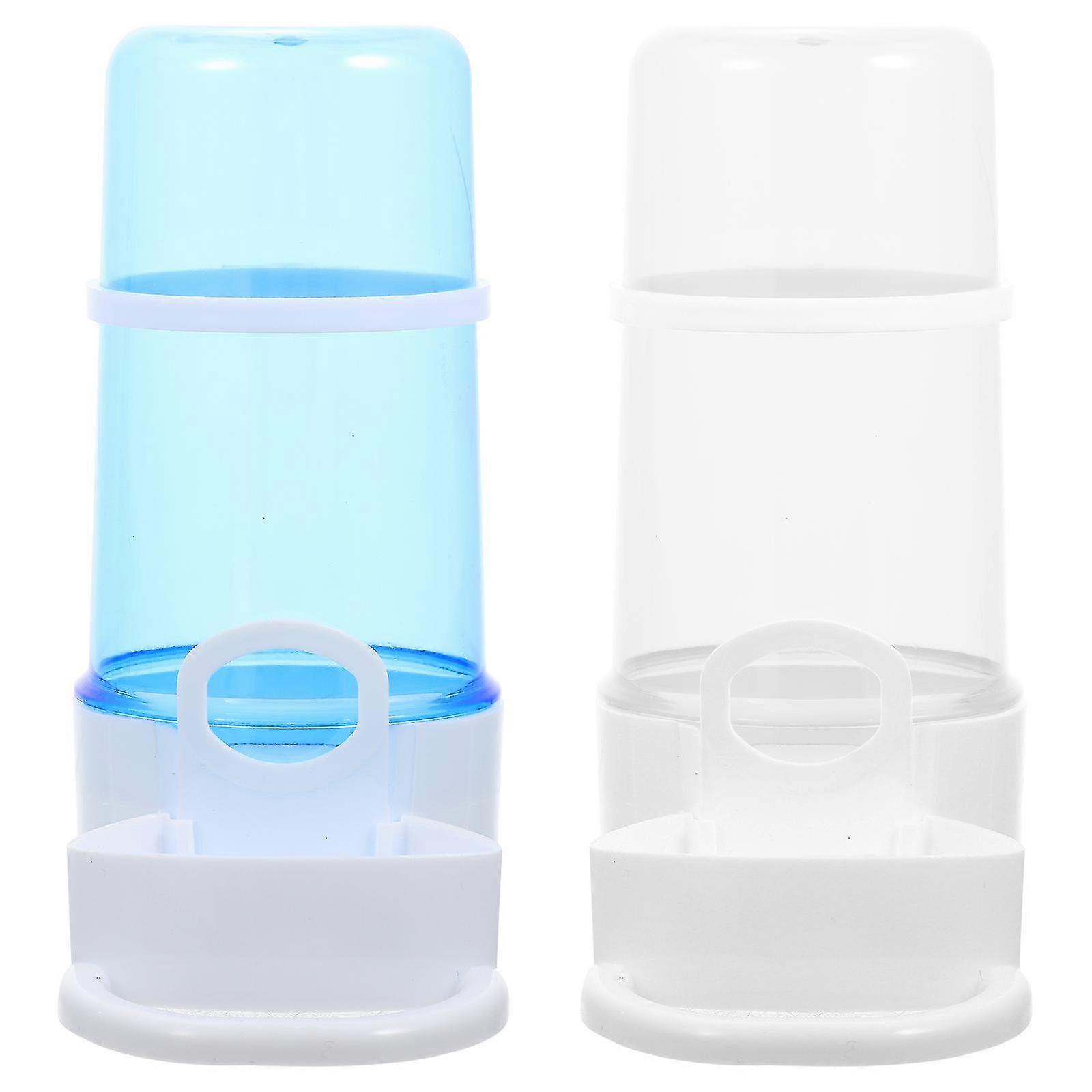 2 Stück Auto-Feeder Kein Papageien-Feeder Tauben Wasser-Feeder Vogeltränke Tränke Automatischer Wasser-Feeder Automatischer Tauben-Feeder