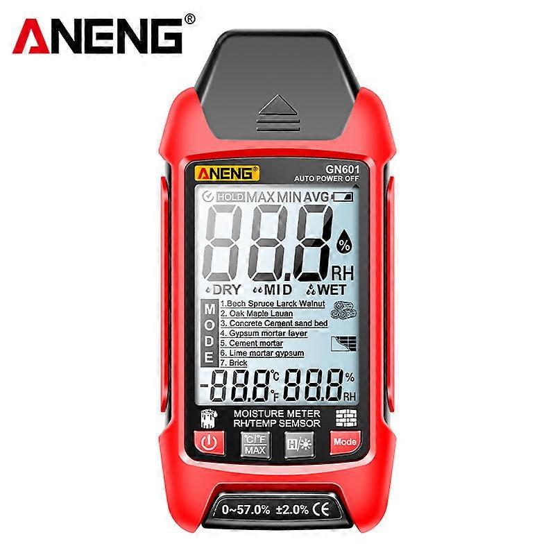 Portable Moisture Meter Digital LCD Damp Detector Reader Wall Tester Sensor Wood