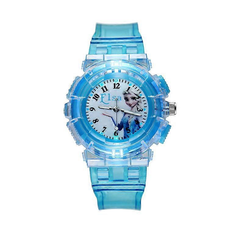 Dziecięcy świecący zegarek dziewczyna chłopiec zegarek kreskówka światło LED świecący zegarek Luminous Watch