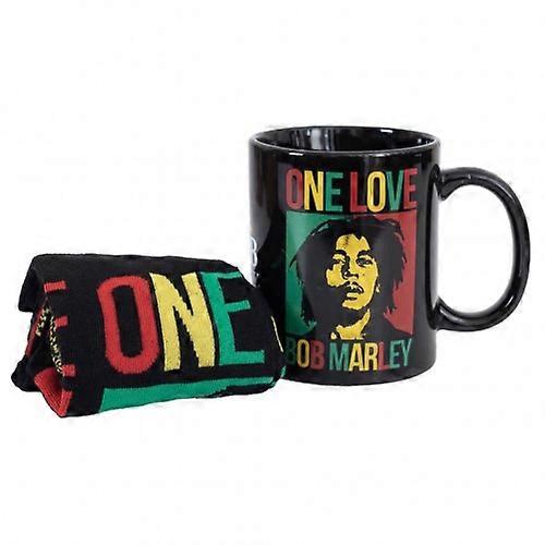 Bob Marley One Love Mug and Sock Set