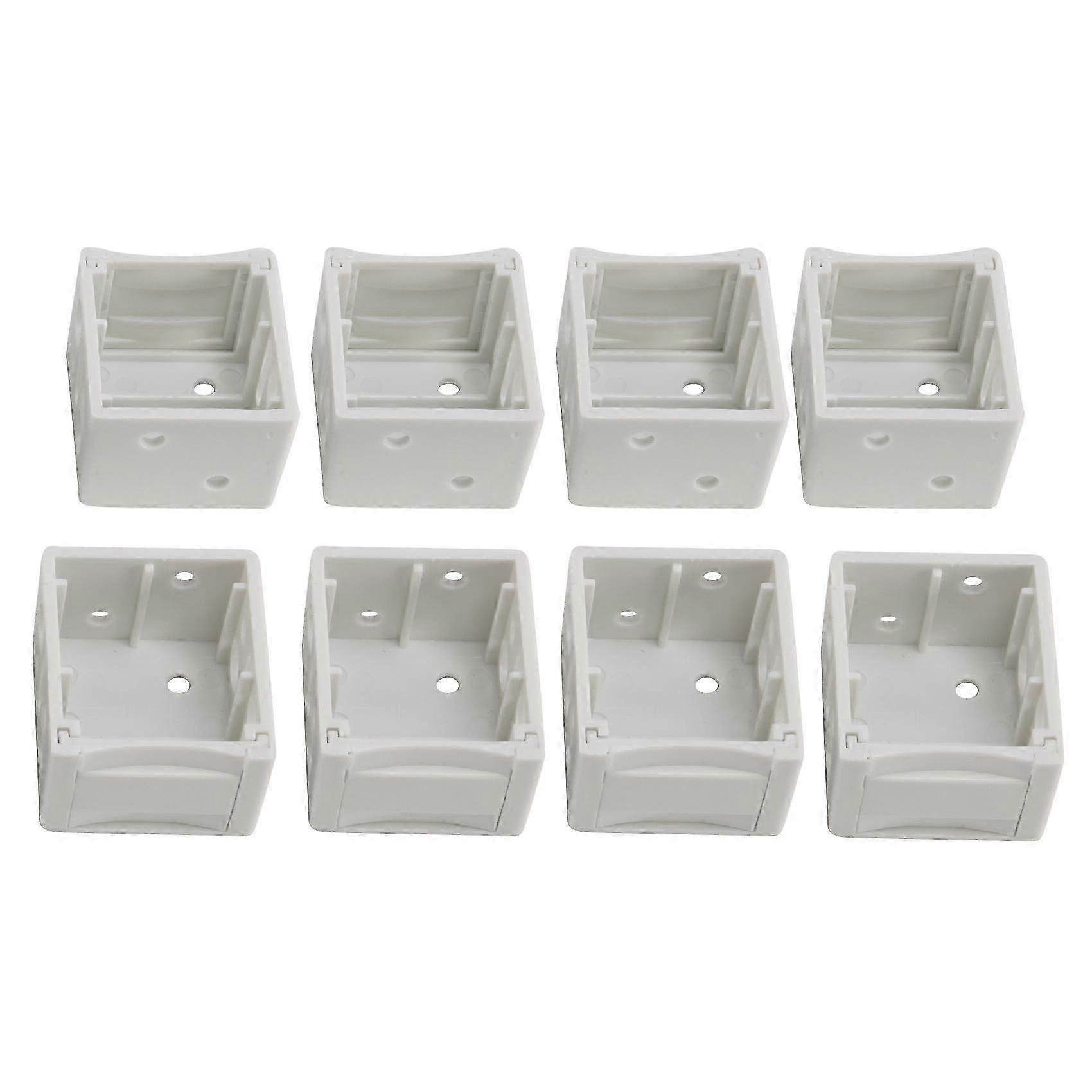 1 Inch Blind Brackets White Box Mounting Bracket Window Blinds Headrail Bracket (8)