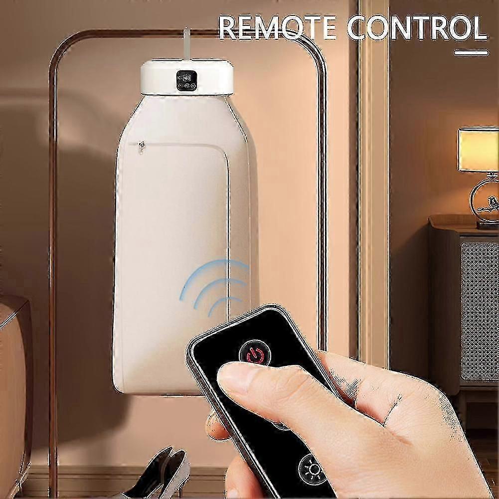 Sèche-linge électrique pliable avec télécommandes, séchoir à linge chauffant