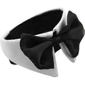 Dog Bow Tie Wedding Dog Collar Pet Collar Adjustable Bow Tie Bow Tie Suitable For Large Dogs 55.8-63.5 Cm
