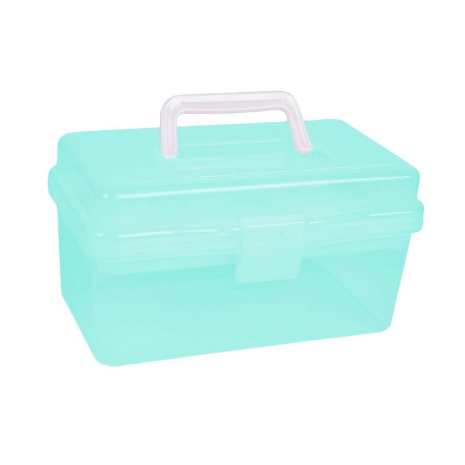 Nail Tools Storage Box Professional Portable Organizer for SPA School Sewing