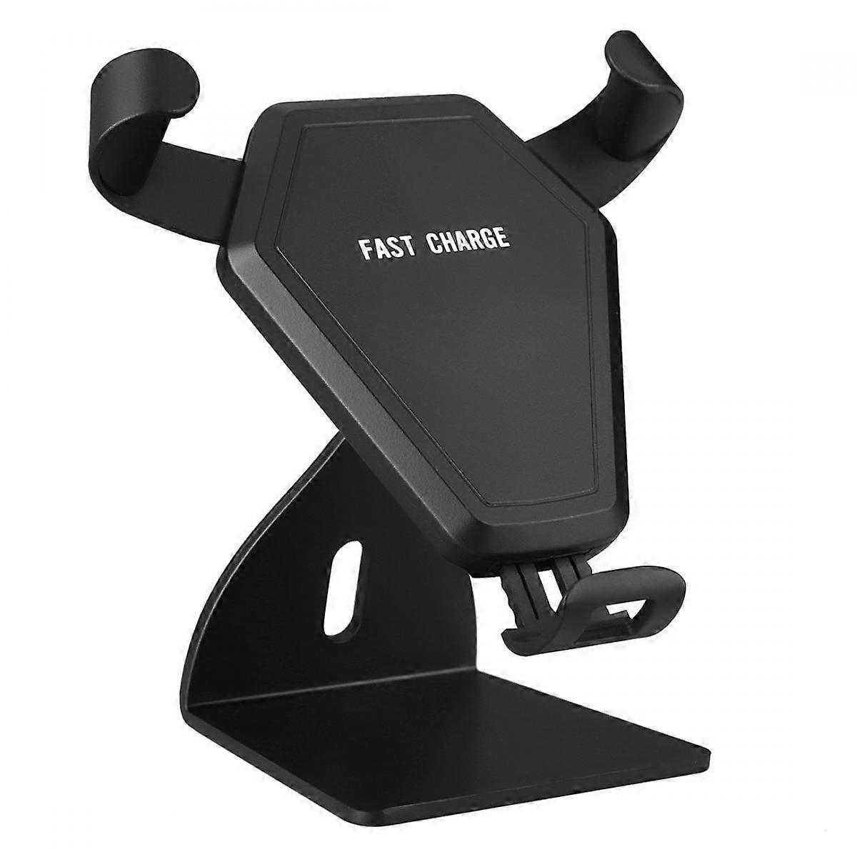 Wireless Car Charger Holder, Phone Wireless Charger Cup Mount, Fast Charging, Auto Clamping Car Mount, Universal Phone Wireless Charger with Car Mount