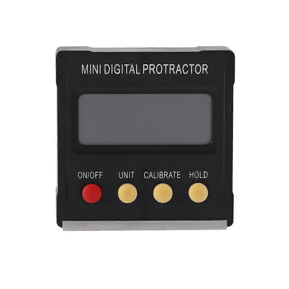 360degree Mini Digital Protractor Inclinometer Bevel Box Level Tool(battery not included)