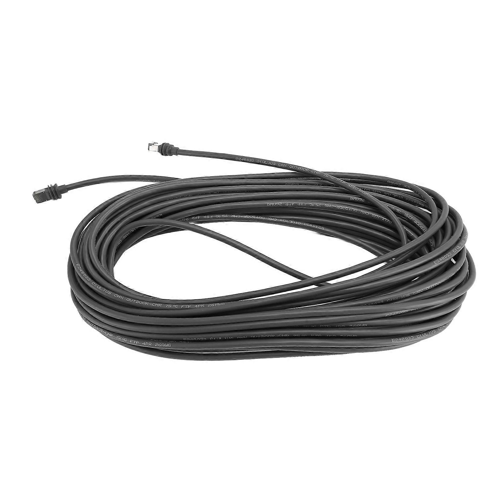 Starlink IP68 Waterproof 1200Mbps Smooth Transmission Extension Cable for Starlink Gen3 Rectangular Satellite 16ft (5m)