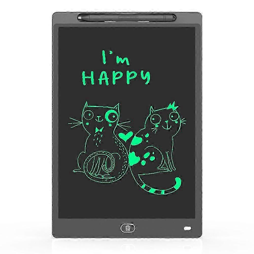 Prancheta LCD de 12 polegadas para brinquedos infantis e escrita eletrônica
