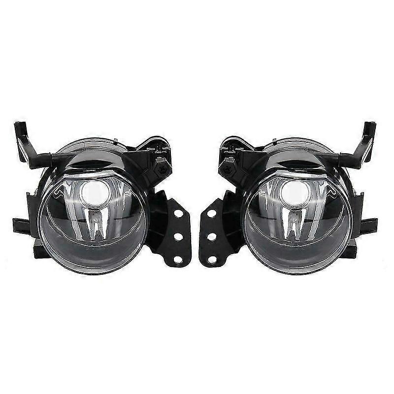 Pair M Sport Package Front Bumper Fog Lights Shell Cover without Bulb for -BMW E60 E90 E92 E93 M-Tech