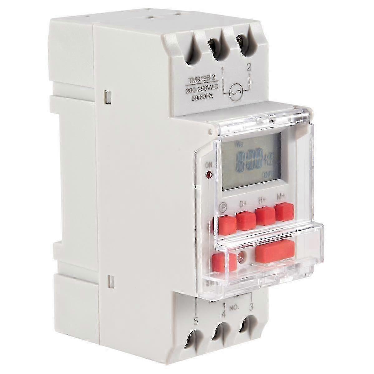 Exquisite TM919B 220V 30A Programmable Digital Switch DIN Automatic Cycle Timing Controller compatible Lights,