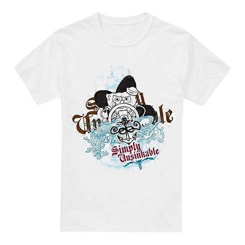 SpongeBob SquarePants Mens Simply Unsinkable T-Shirt