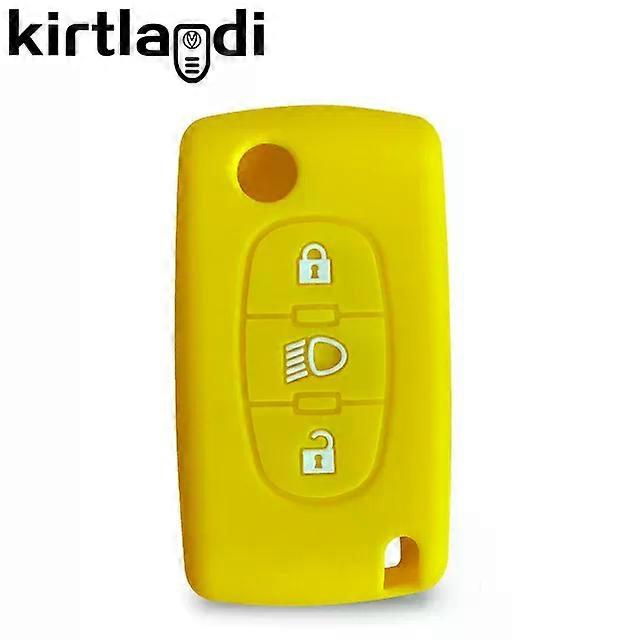 Citroen C4 Flip Remote Car Key Case -mallille Citroen C4 Cactus Grand Picasso C5 C8 3 BUTTONS Autotarvikkeet Avaimenperä MXP
