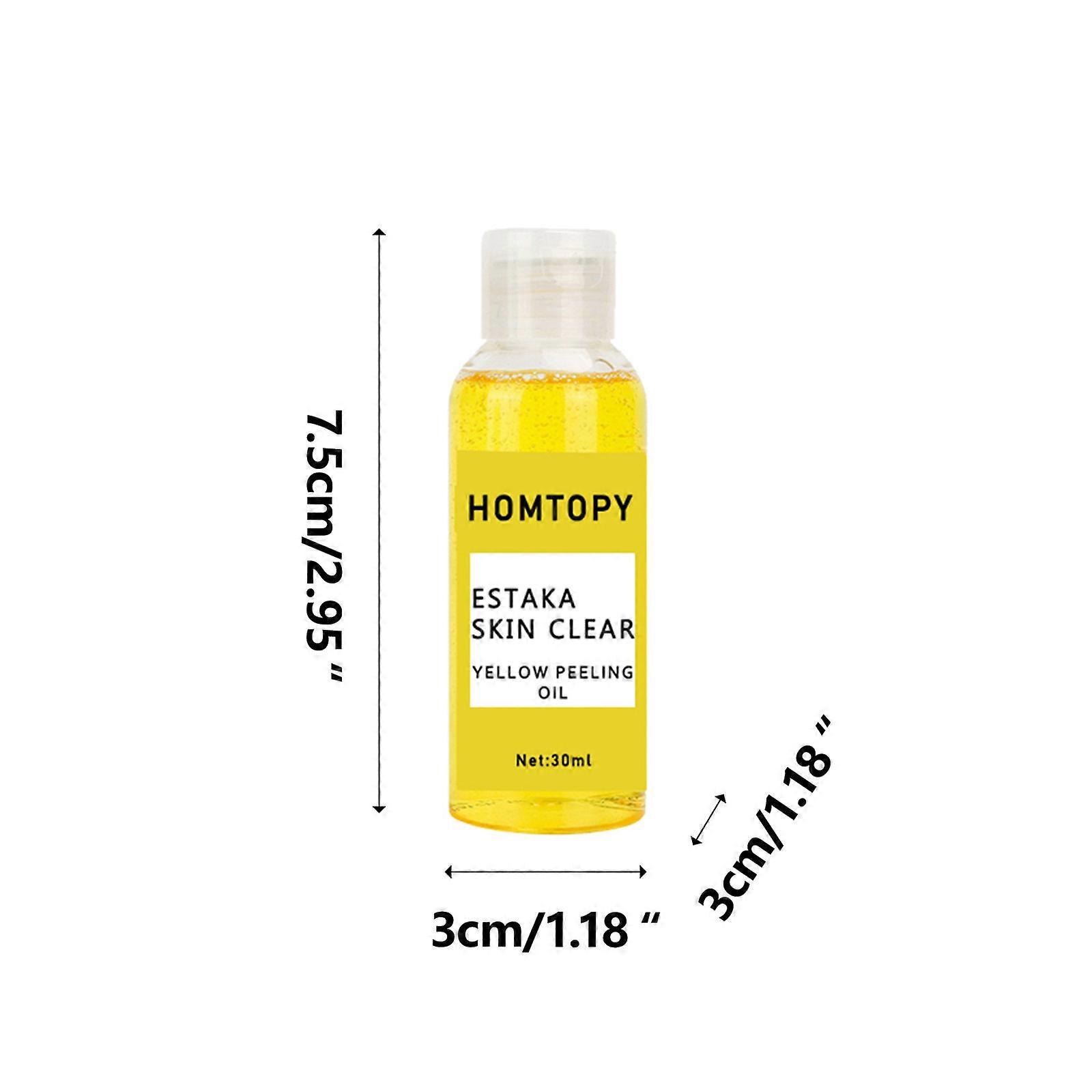 Huile Peau Jaune Exfolier Nettoyage Exfolier Peau Morte Huile Peau Jaune / PU781