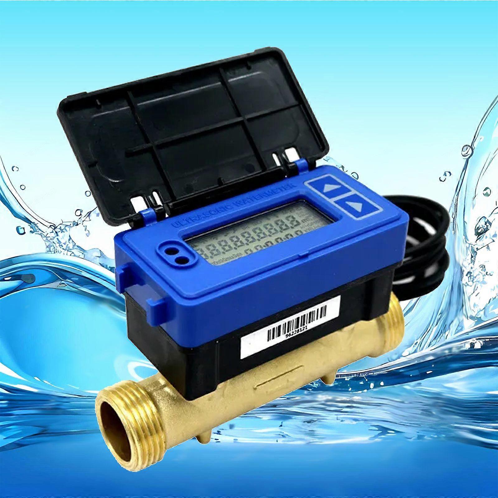 DN15-40mm Timing Quantitative Remote Flow Meter Ultrasonic Water Meter Flowmeter