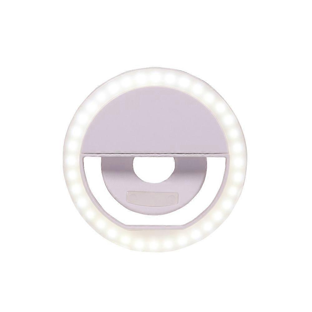 Selfie Ring Light Rechargeable Portable with 36 LEDs Suitable for iPhone/Android