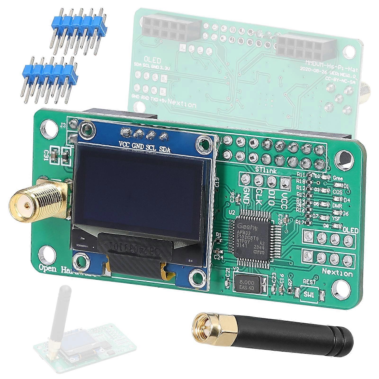 Raspberry Pi MMDVM Digital Hotspot Expansion Board Mångsidig Amatör och Professionell Digital Radio Communications Board Stöd för firmware med öppen källkod